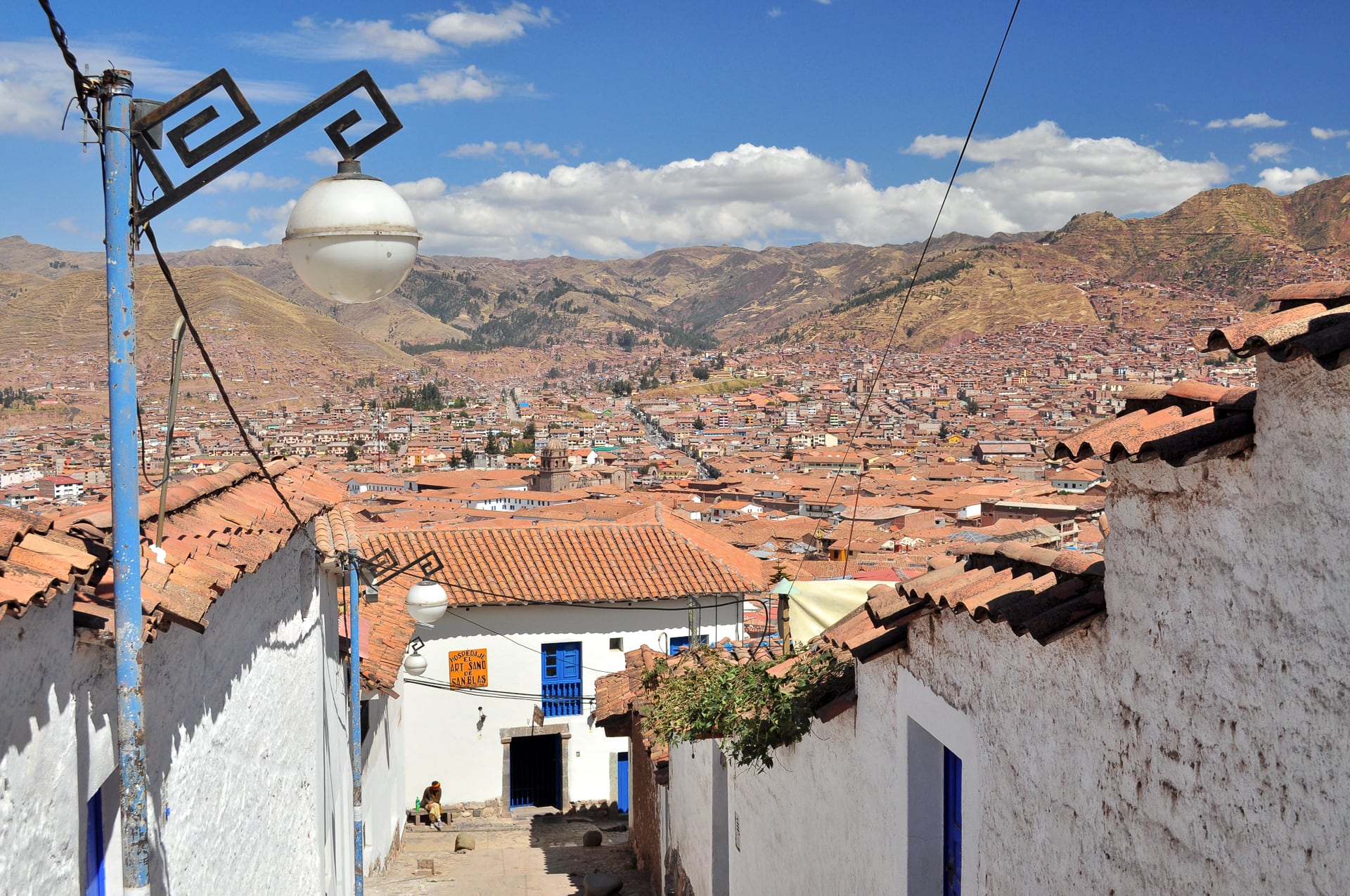 Cuzco Peru skyline