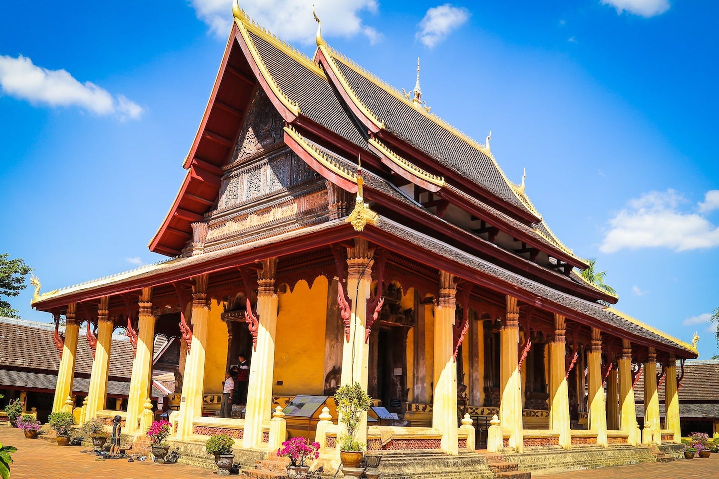 Sisaket Temple in Vientiane Laos