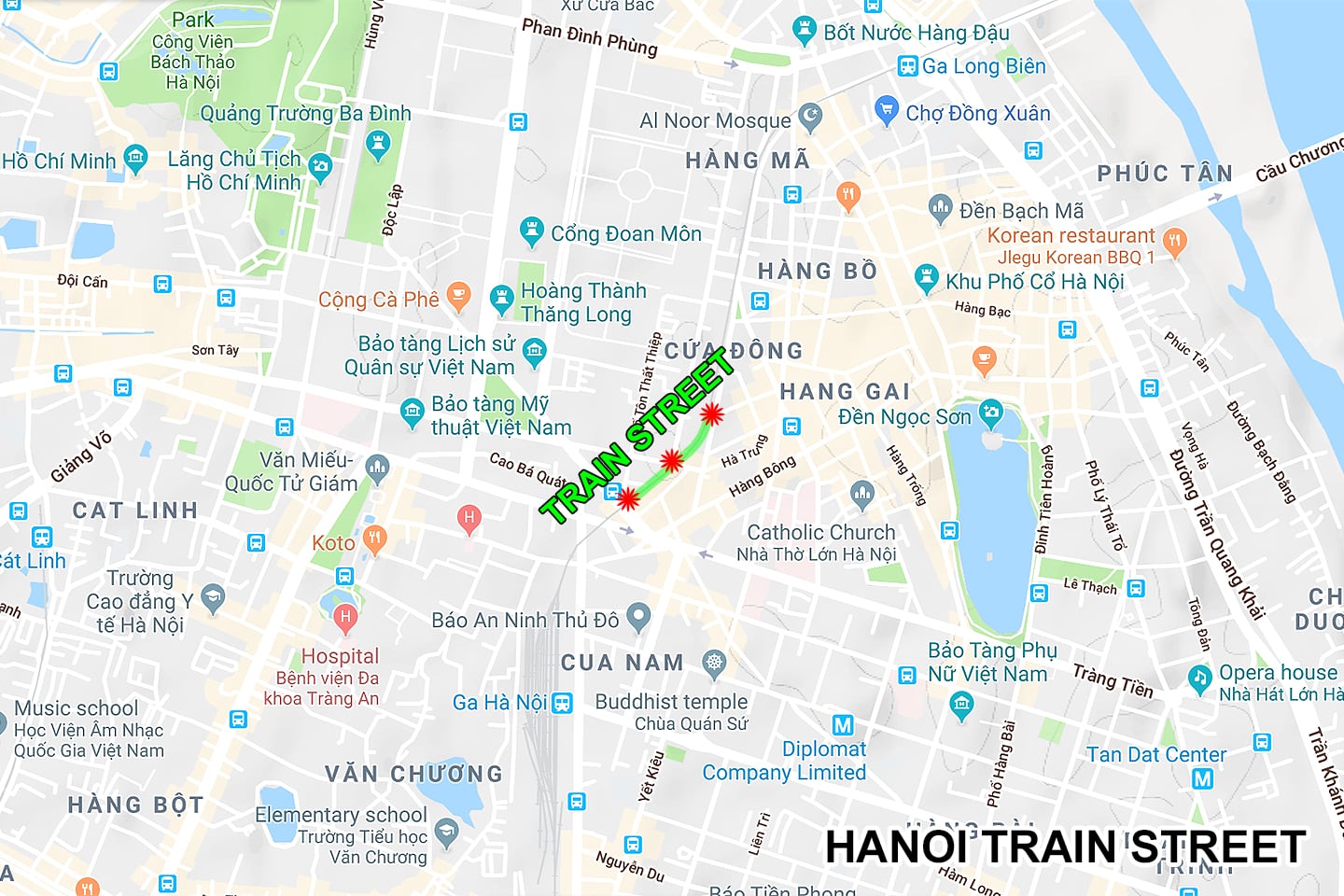 Hanoi Vietnam Mrt Map