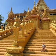 Golden Temple of Phnom Penh mongkol serei kien khleang pagoda