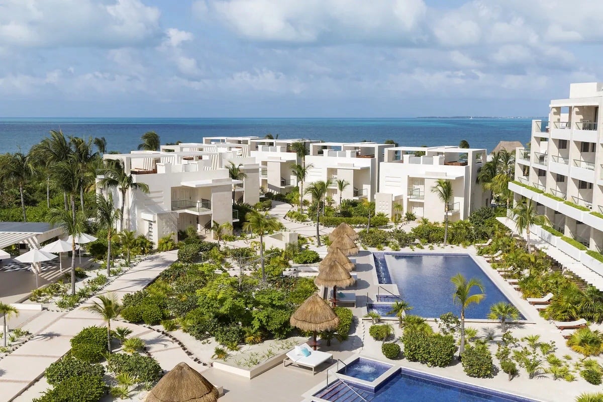 sprawling modern Mexico resort for adults