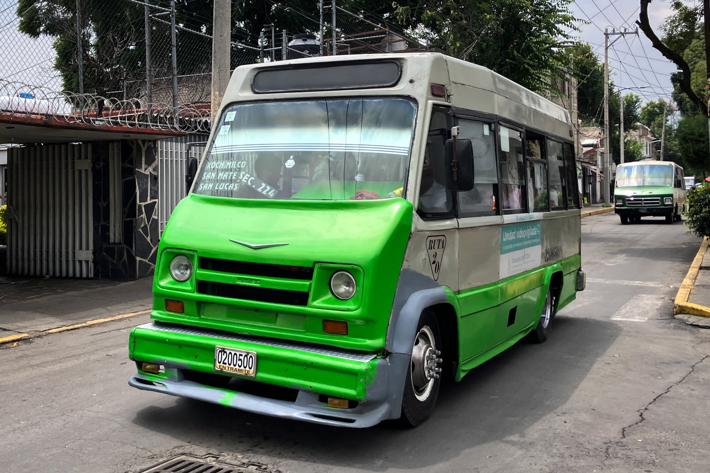 public bus in Mexico City