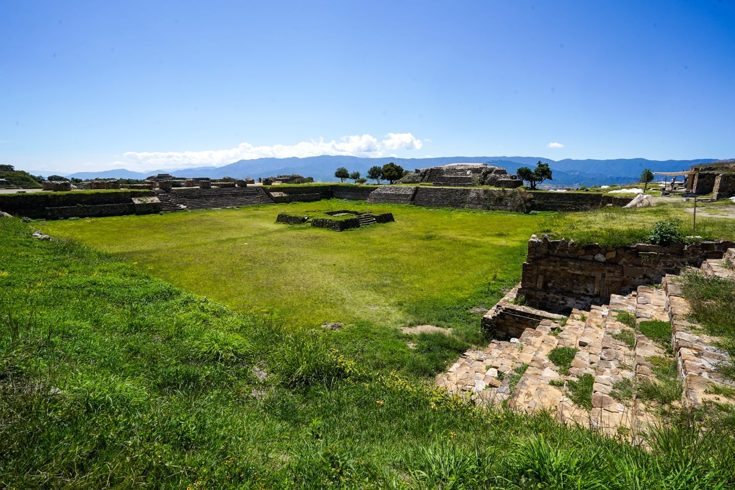 Monte Alban ballcourt