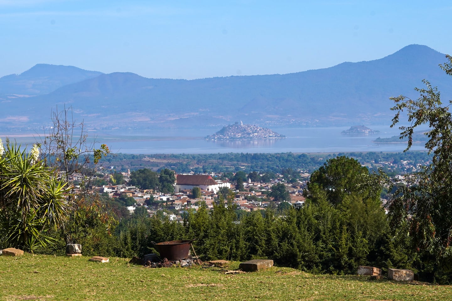 Isla Janitzio from Patzcuaro Michoacan