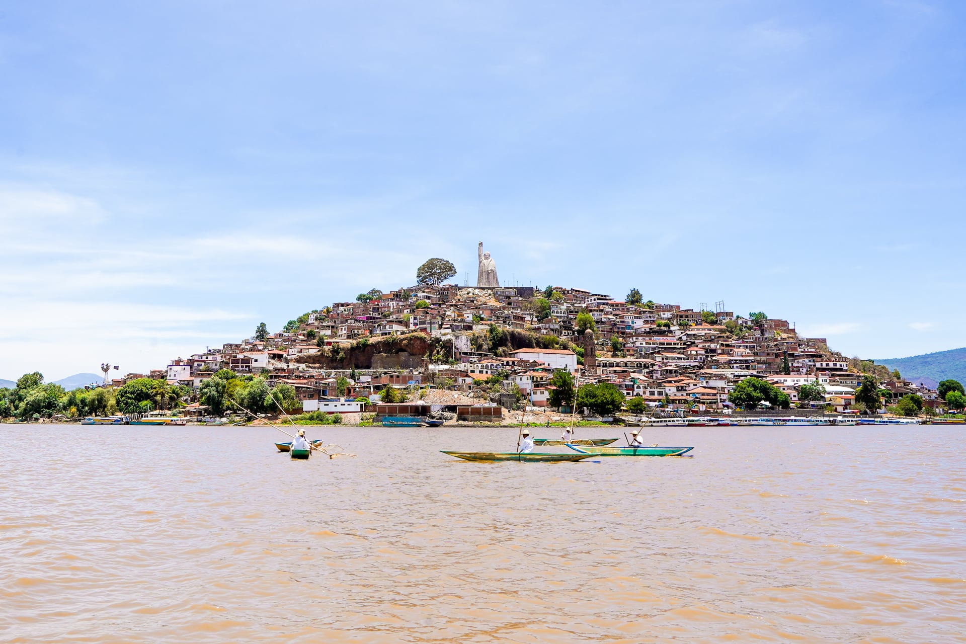 Isla de Janitzio Patzcuaro Michoacan